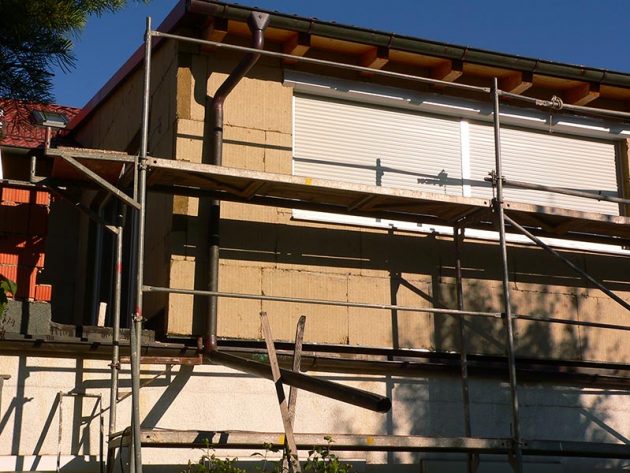Sanierung einer Fassade